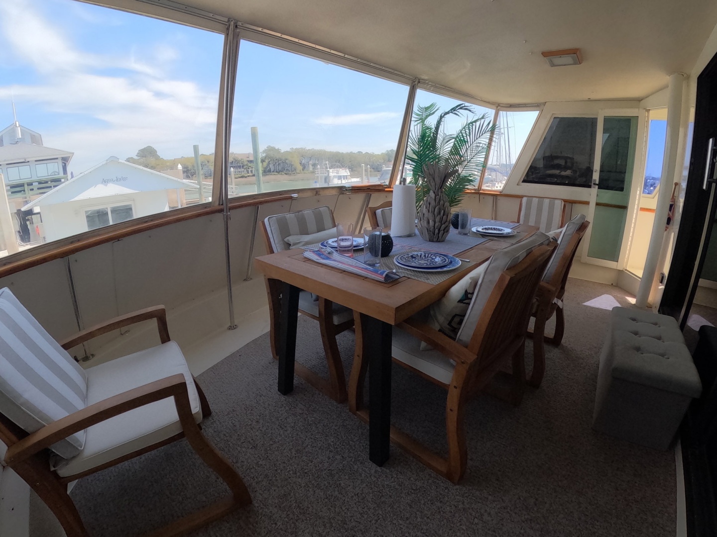 Lady Melan 54ft Hatteras Yacht For Sale