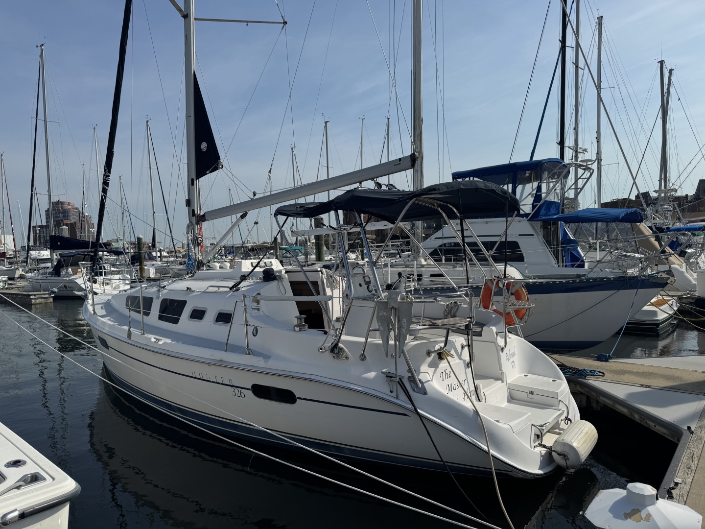 2002 Hunter 326  ldquo The Master Plan rdquo  32ft Hunter Yacht For Sale