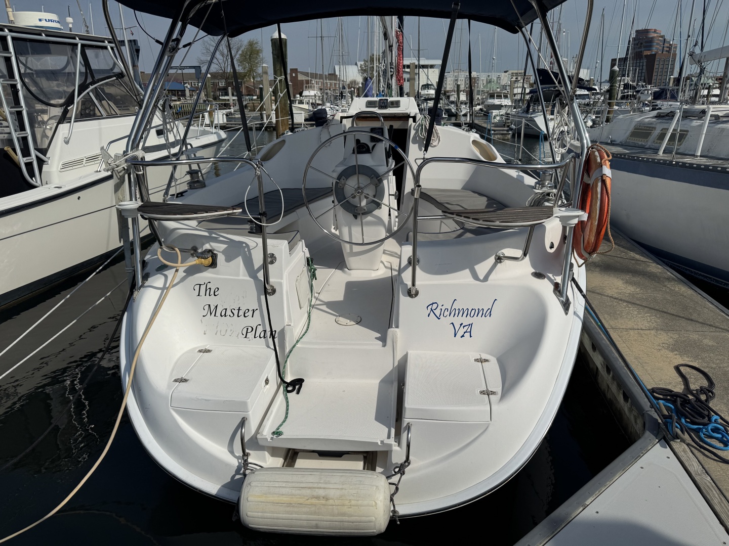2002 Hunter 326  ldquo The Master Plan rdquo  32ft Hunter Yacht For Sale