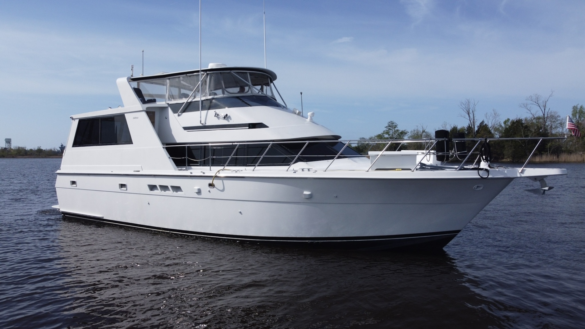 Aqua Terra 52ft Hatteras Yacht For Sale Aqua Terra 52ft Hatteras Yacht For Sale