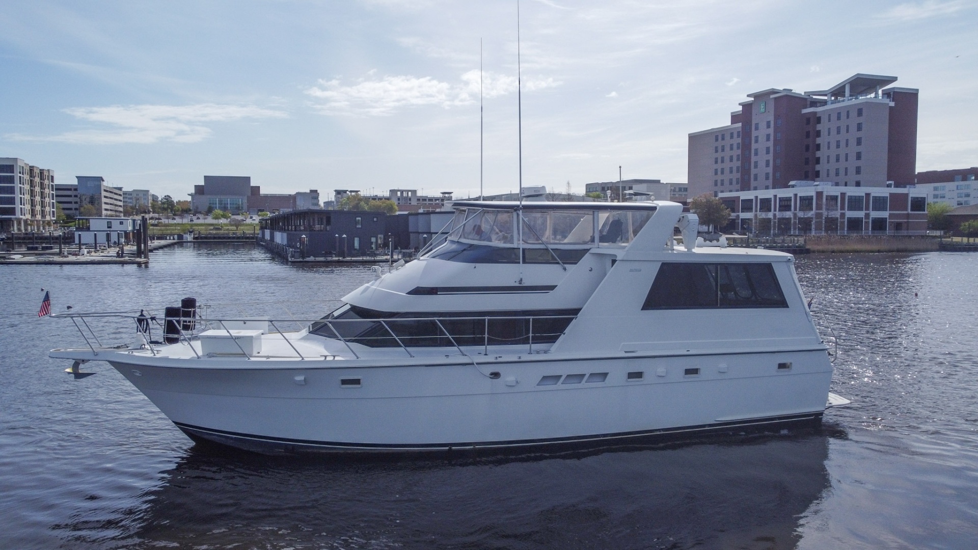 Aqua Terra 52ft Hatteras Yacht For Sale Aqua Terra 52ft Hatteras Yacht For Sale