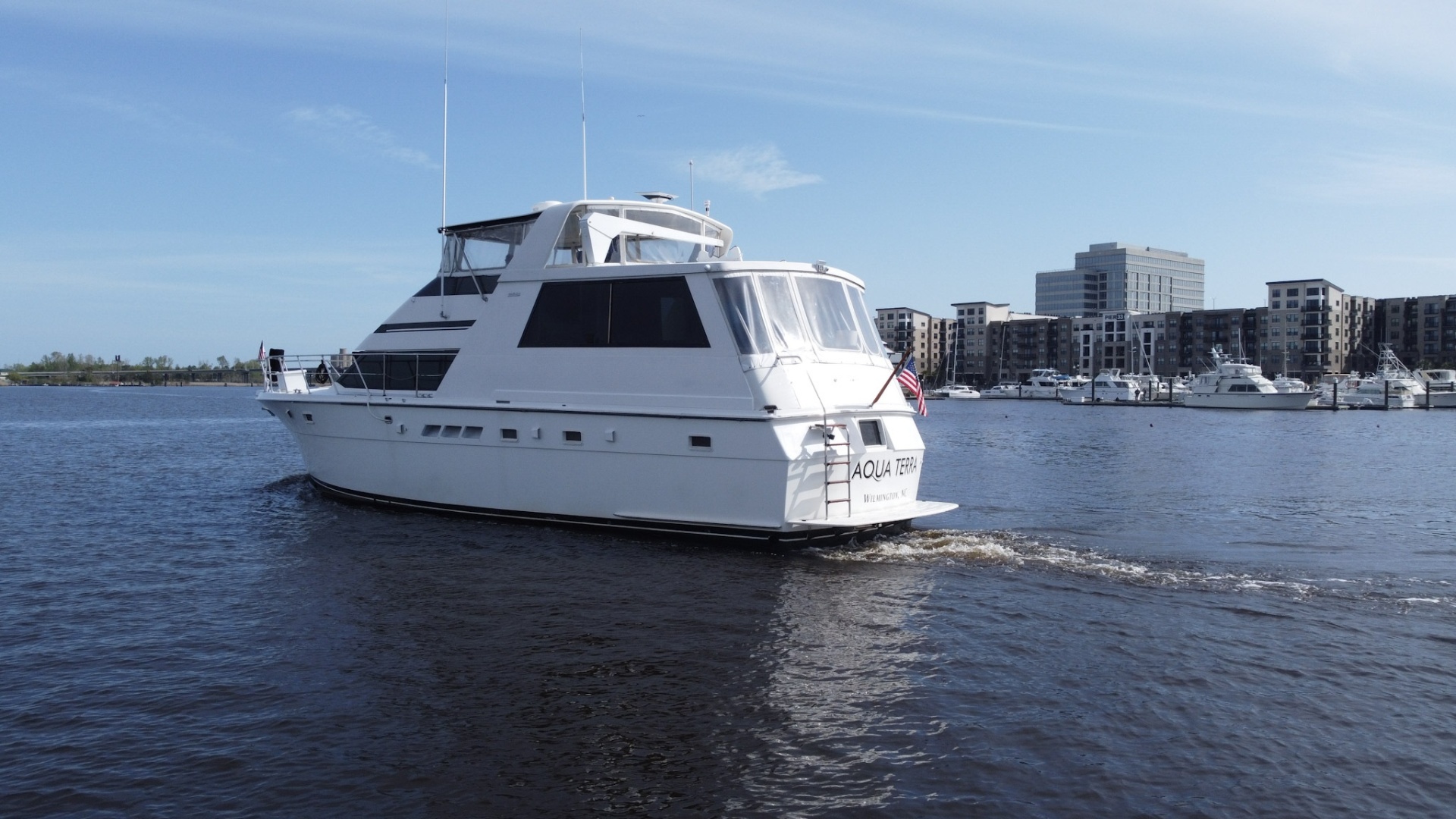 Aqua Terra 52ft Hatteras Yacht For Sale Aqua Terra 52ft Hatteras Yacht For Sale