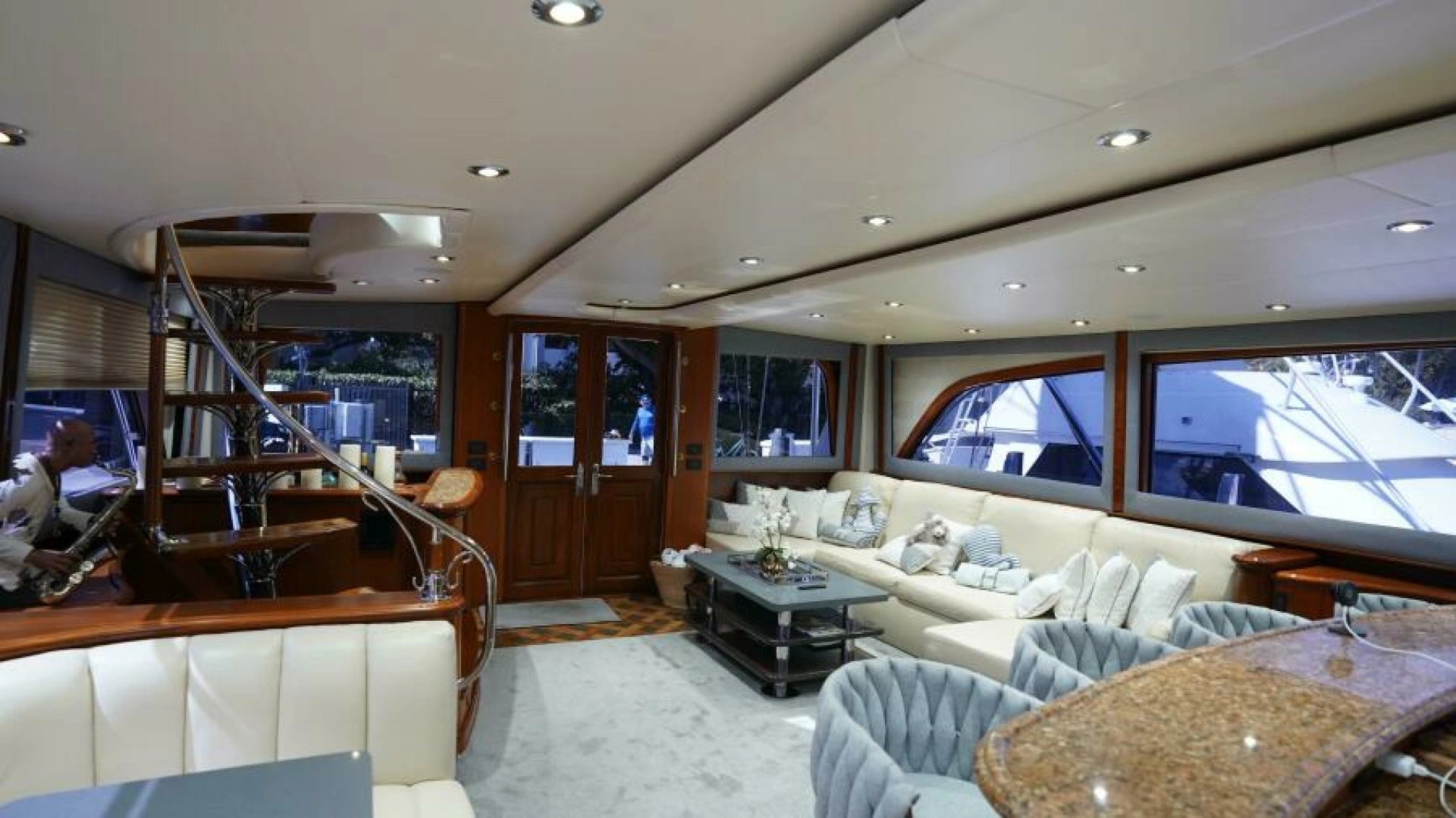 Sea Force IX Enclosed Flybridge Yacht For Sale