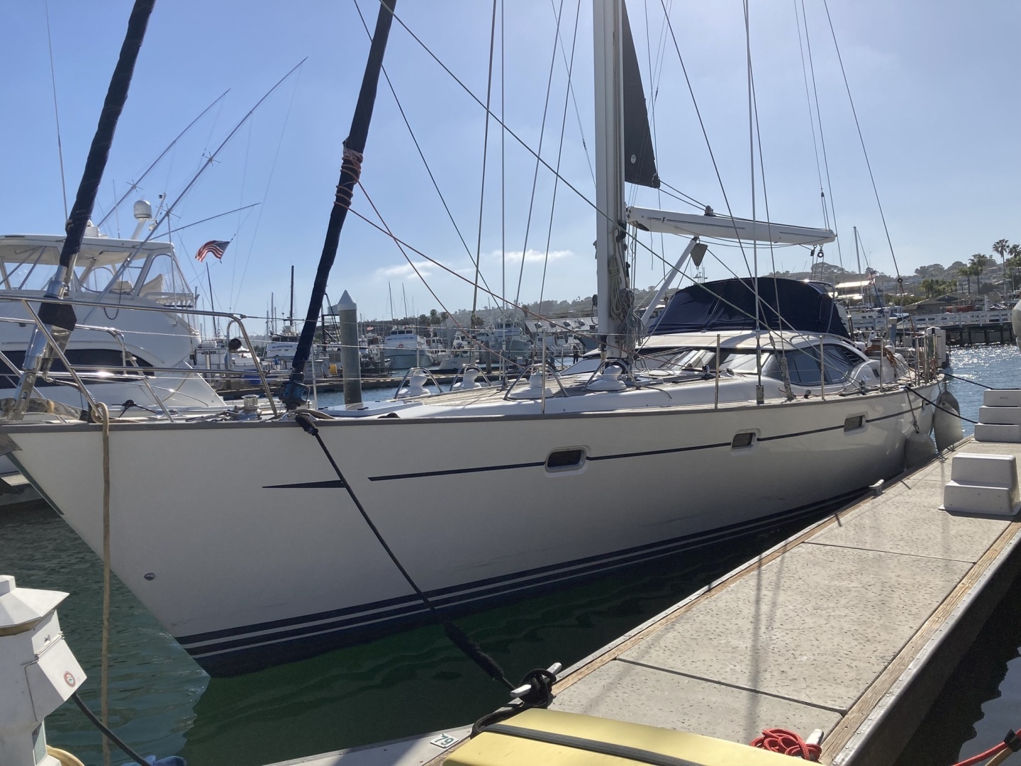 Oyster 56 Deck Saloon Yacht For Sale