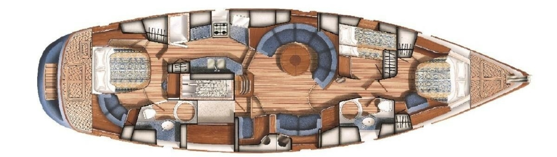 Oyster 56 Deck Saloon Yacht For Sale