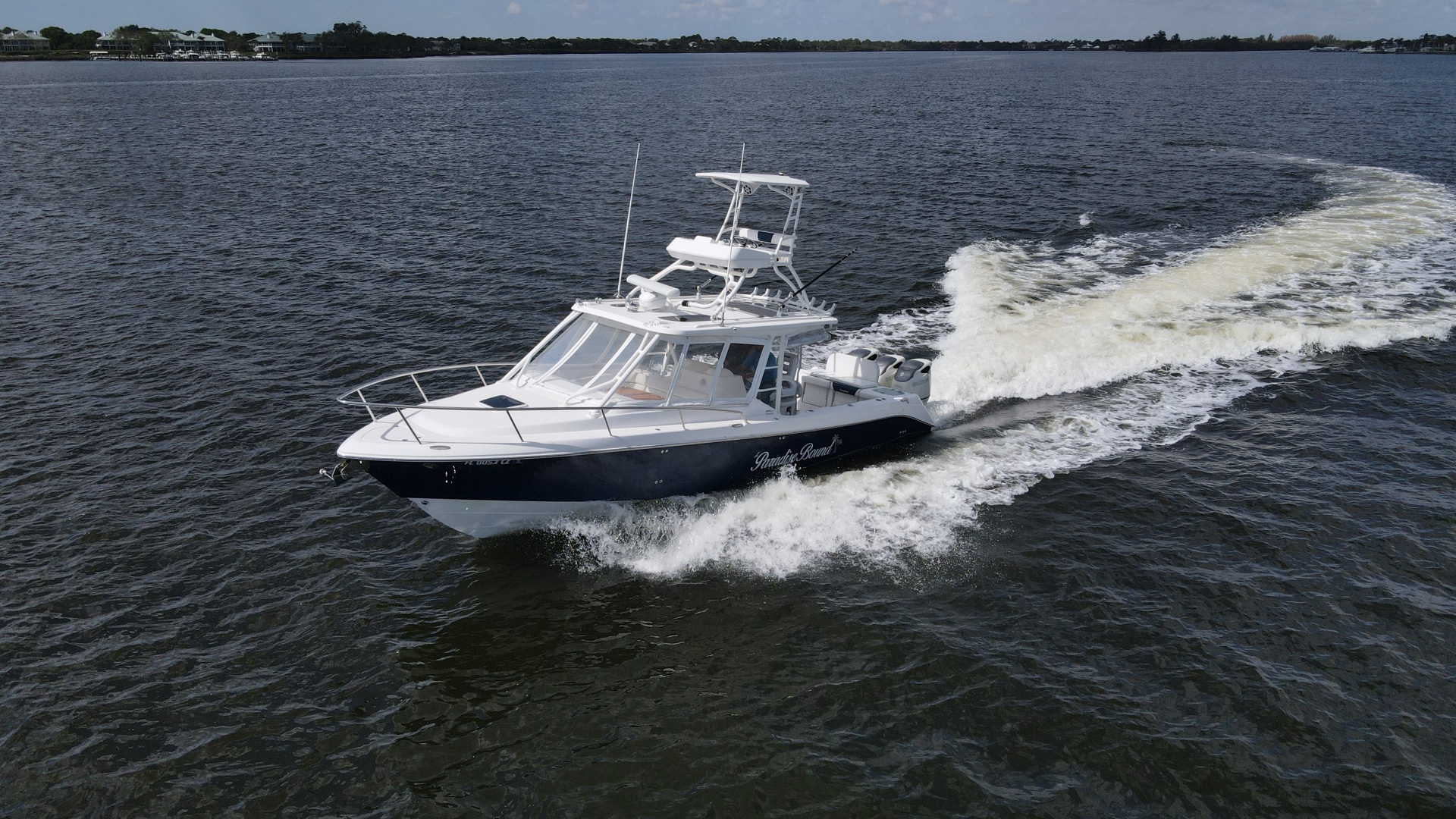 Paradise Bound 35ft Everglades Yacht For Sale