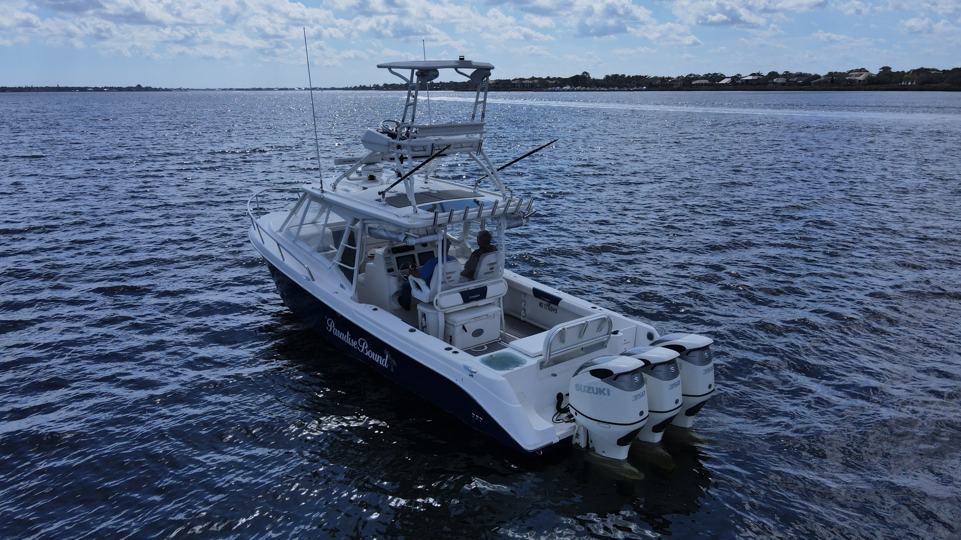 Paradise Bound 35ft Everglades Yacht For Sale