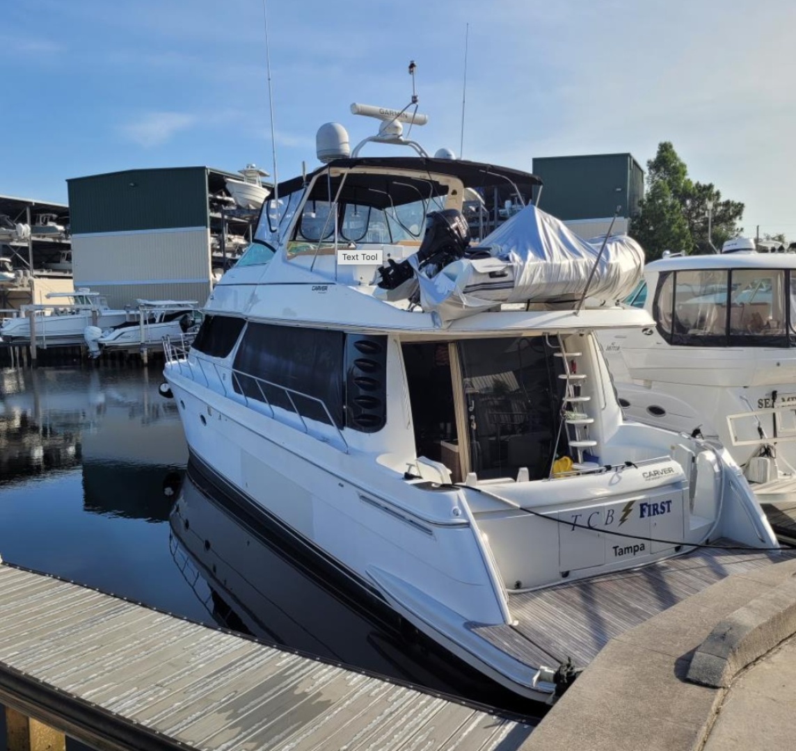 59ft Carver Yacht For Sale