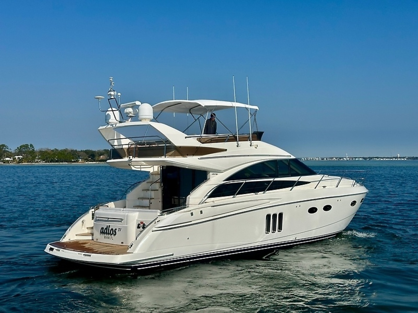 ADIOS IV 54ft Princess Yacht For Sale