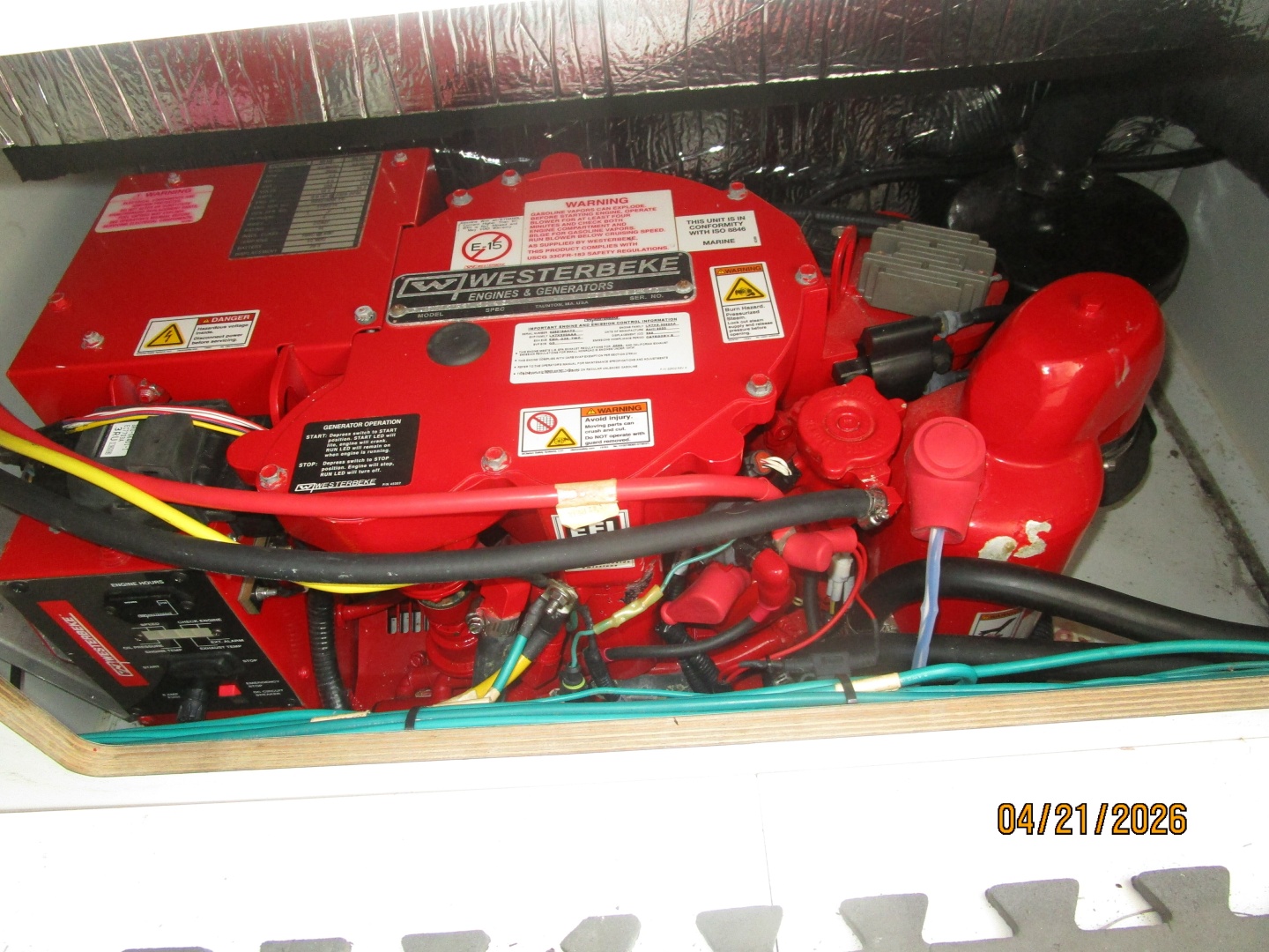 Jeanneau 895 generator