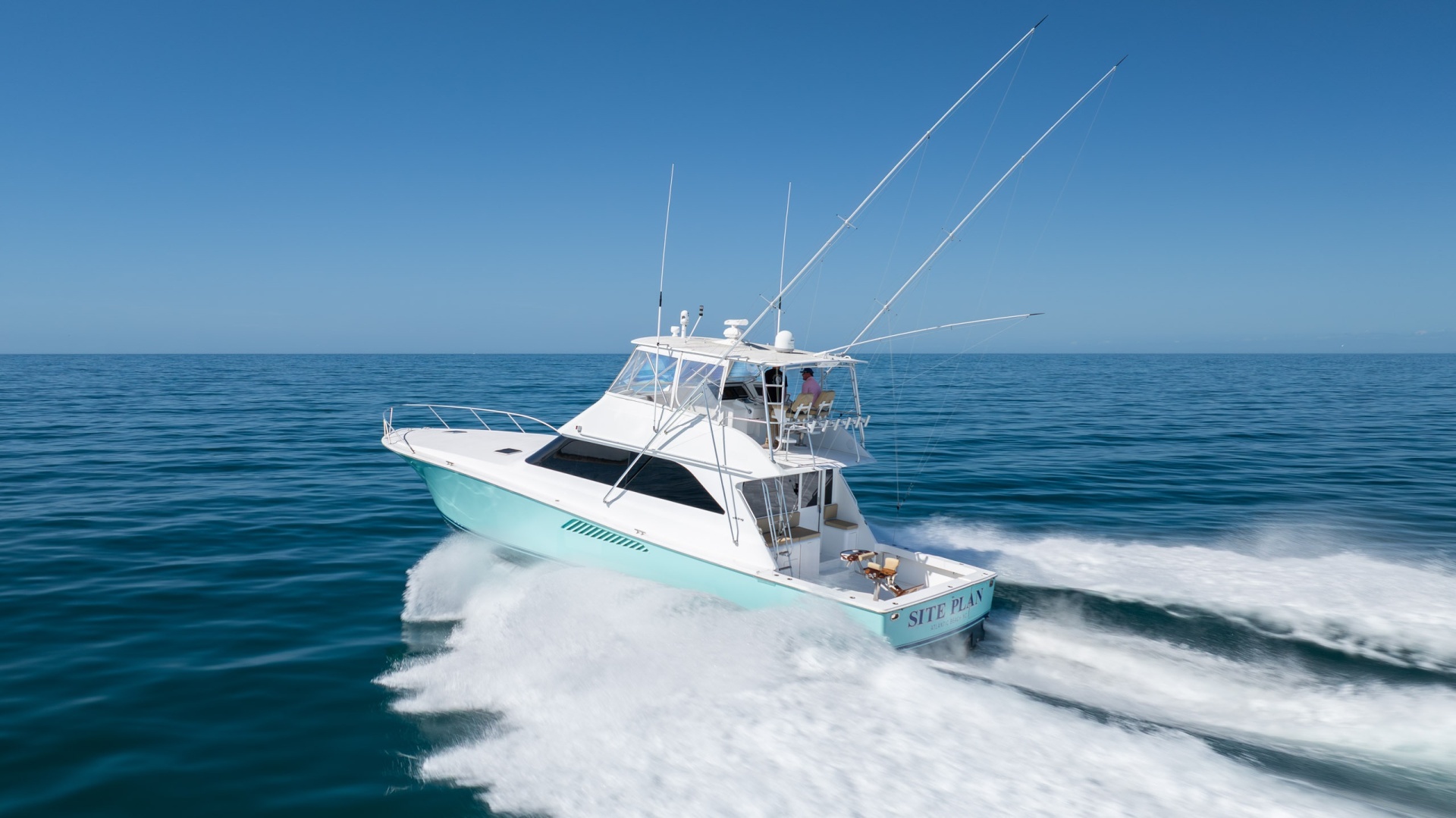 Site Plan 55ft Viking Yacht For Sale