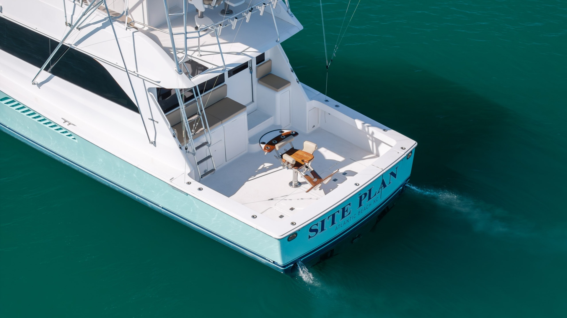 Site Plan 55ft Viking Yacht For Sale