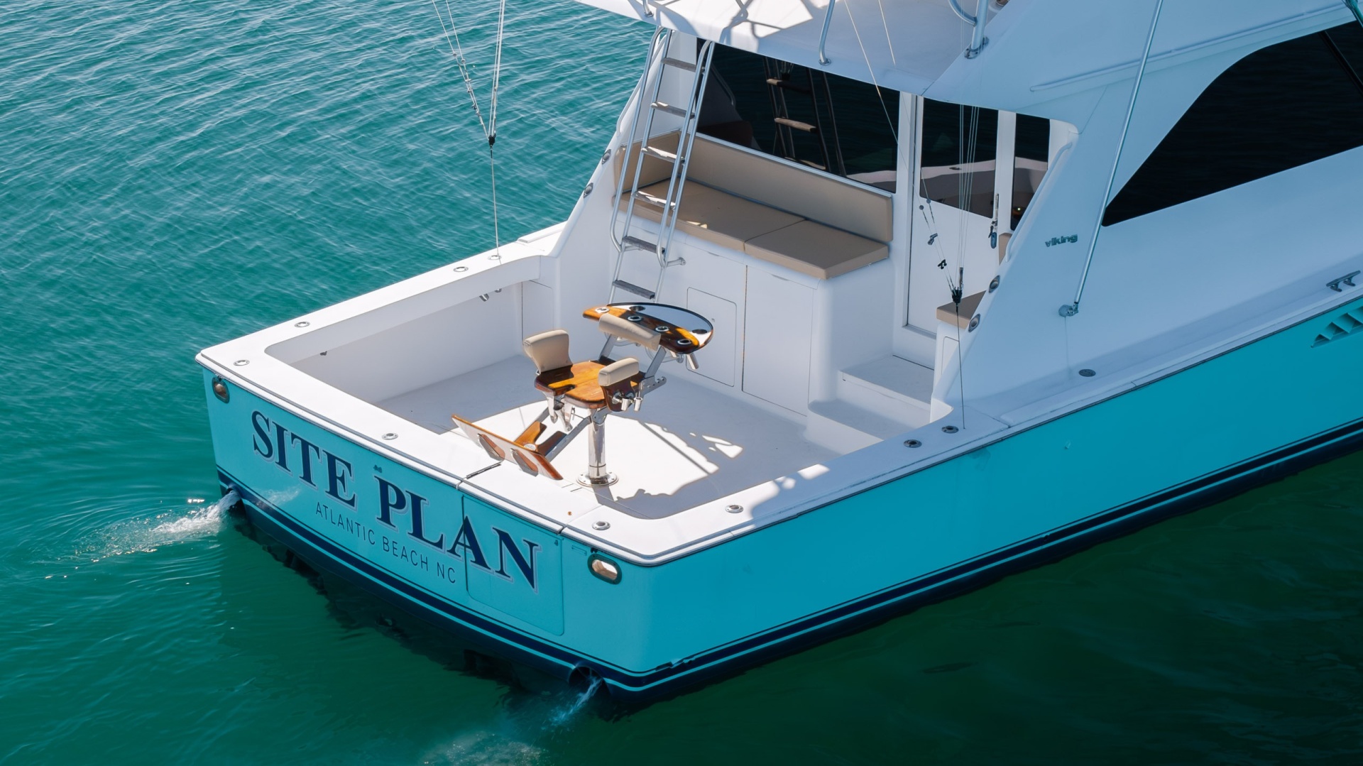 Site Plan 55ft Viking Yacht For Sale