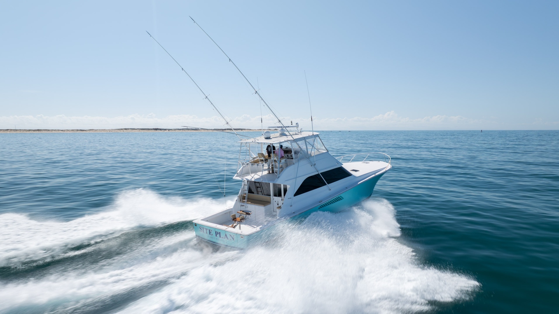 Site Plan 55ft Viking Yacht For Sale