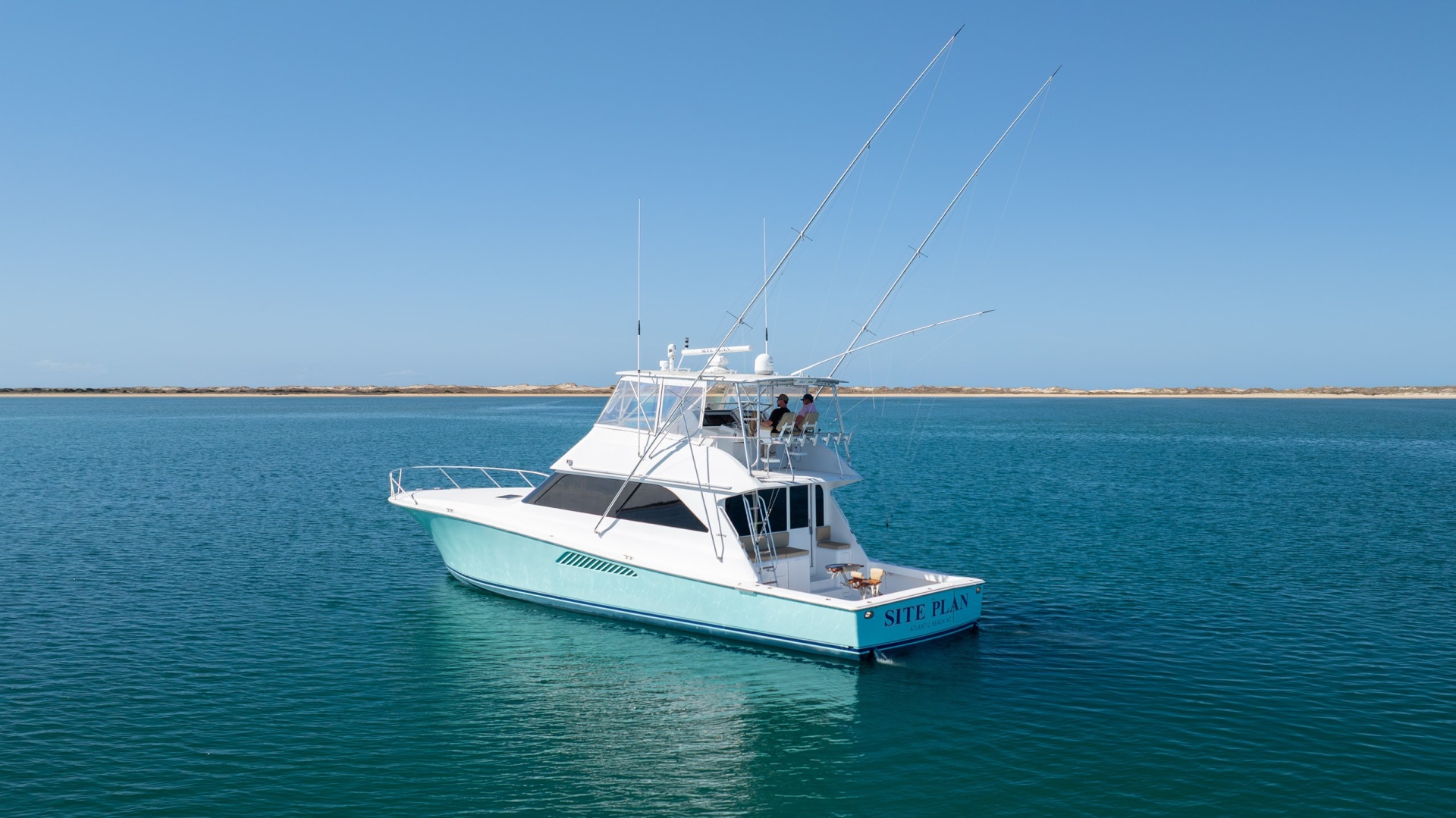 Site Plan 55ft Viking Yacht For Sale