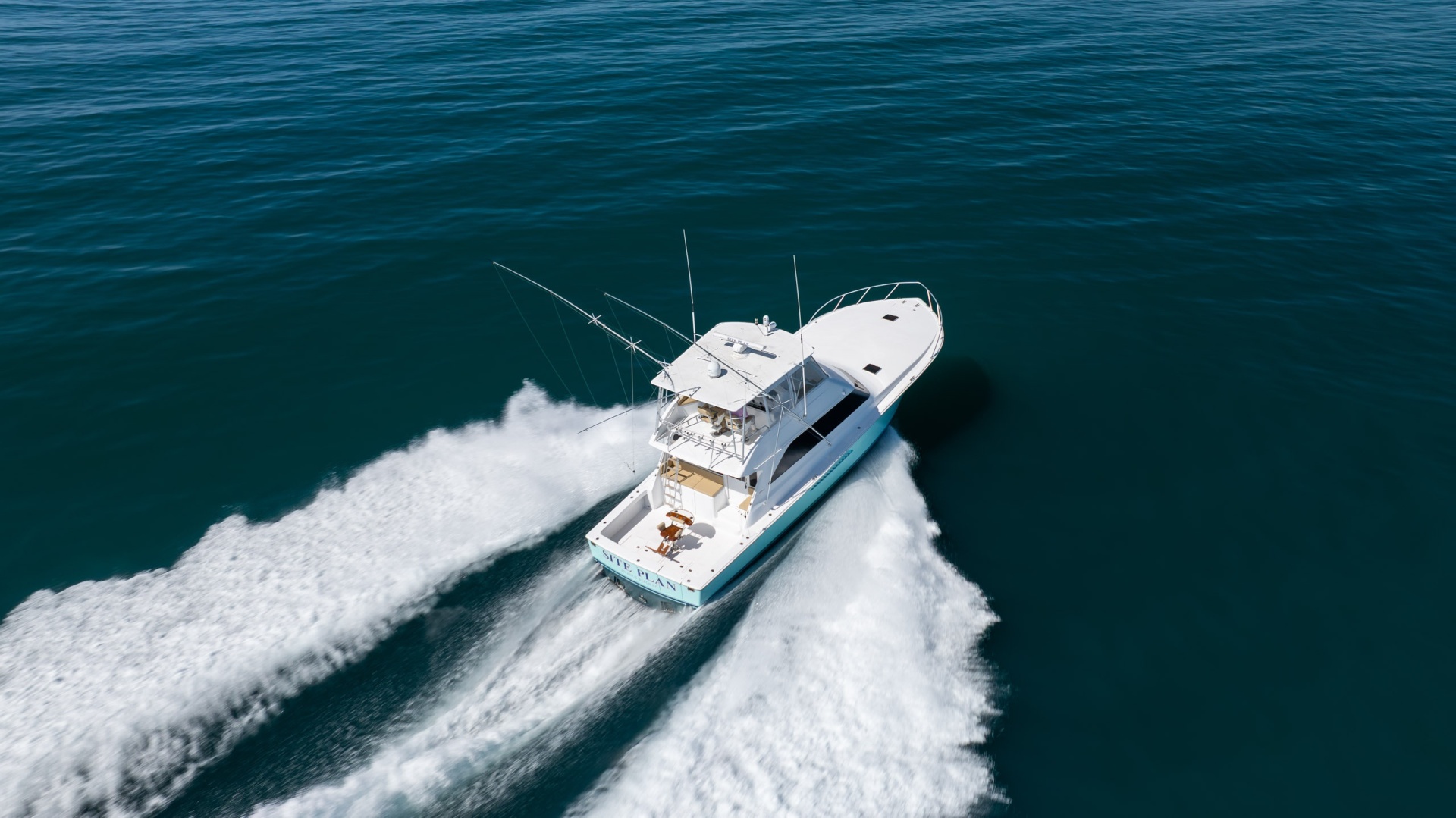 Site Plan 55ft Viking Yacht For Sale