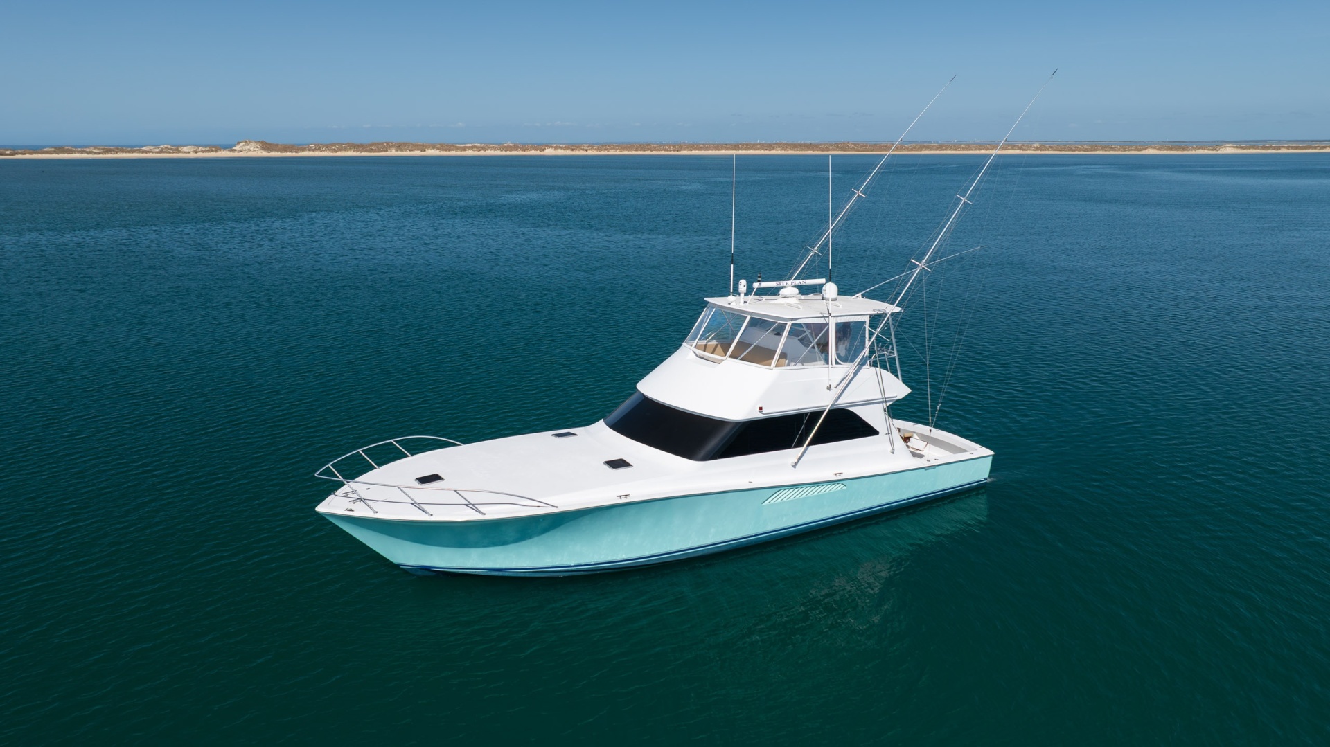 Site Plan 55ft Viking Yacht For Sale