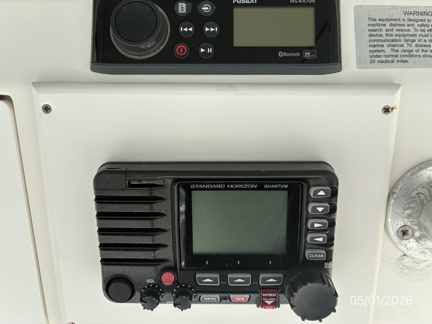 34' Luhrs VHF Radio