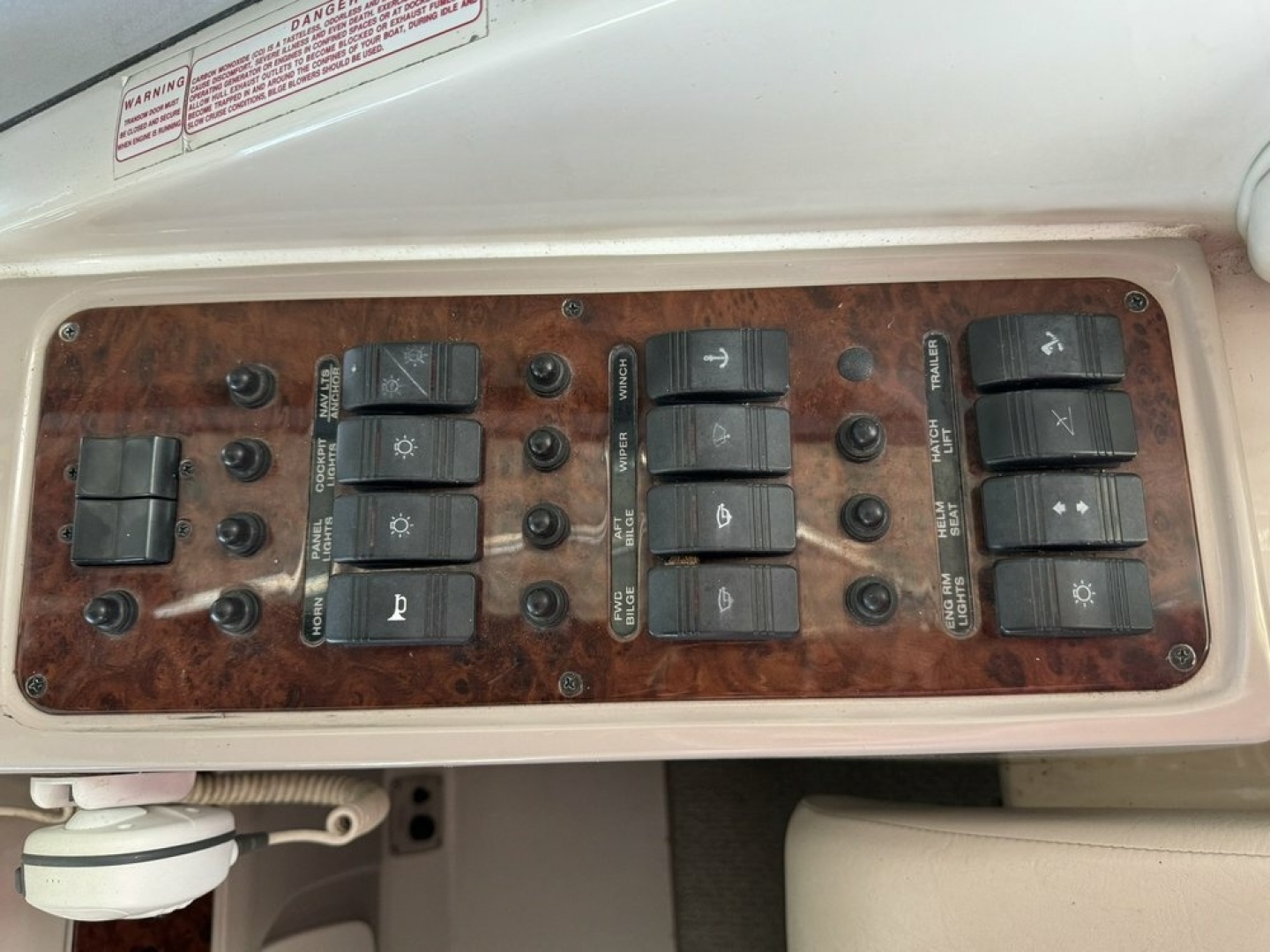 32' Regal helm breaker panel