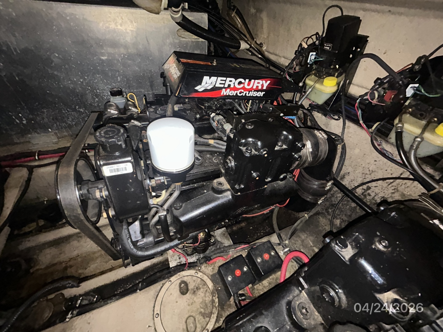 32' Regal starboard main engine
