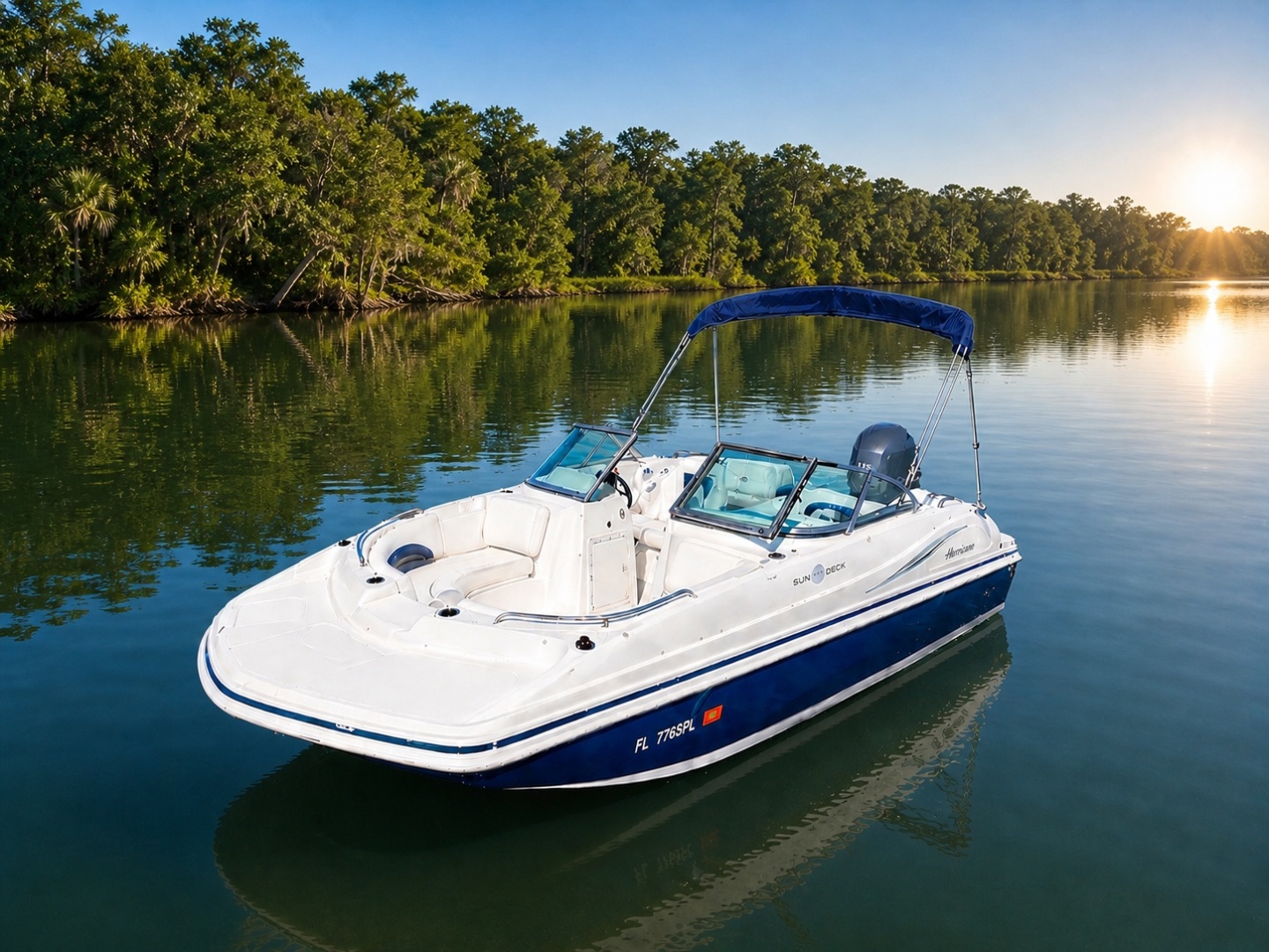 2013 Hurricane SunDeck 187 OB