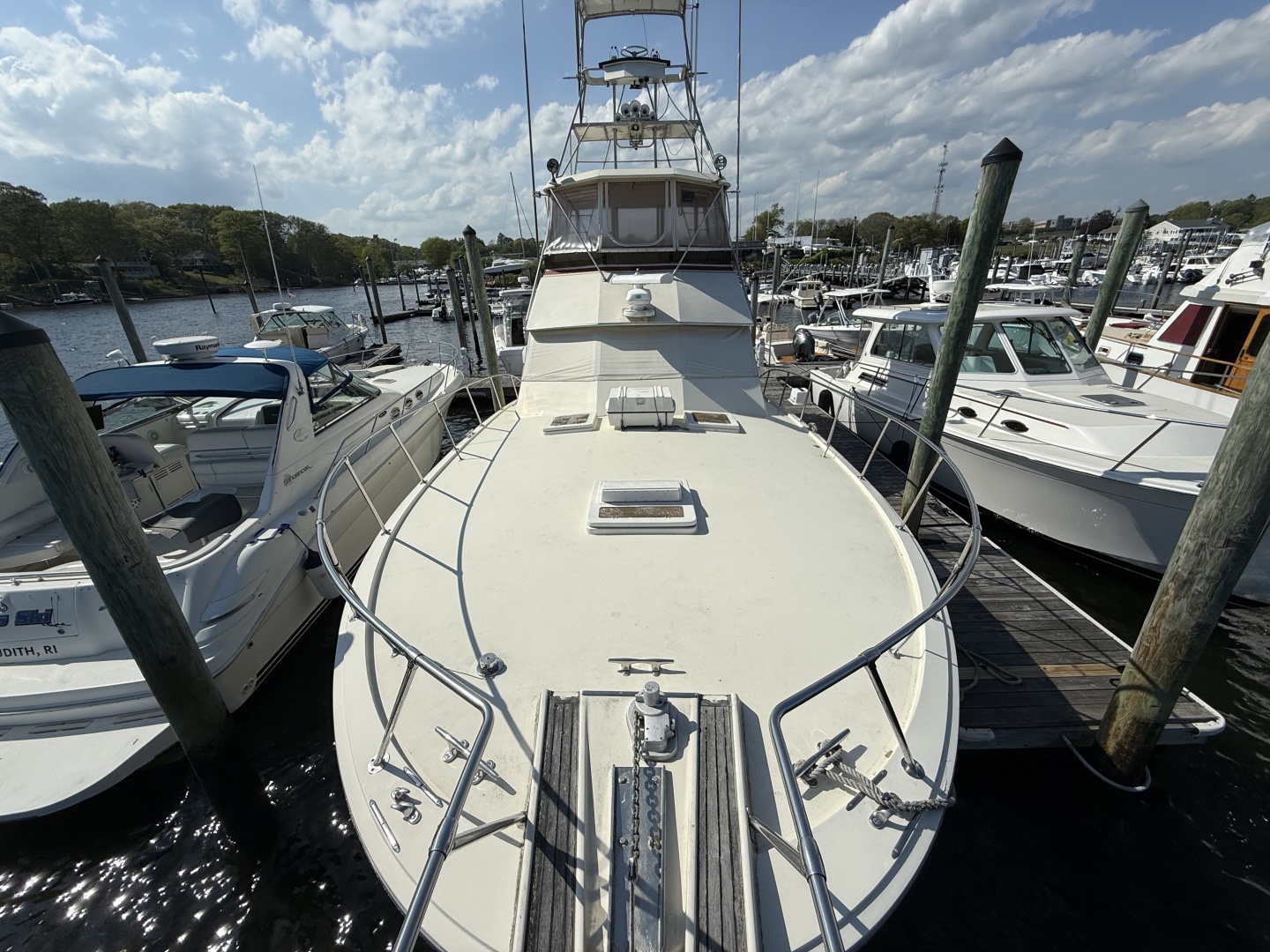 Working On A Dream 46ft Hatteras Yacht For Sale