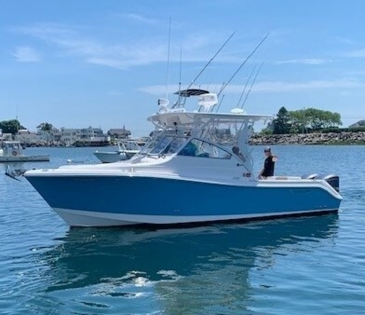 Edgewater 280 CX 1 On Mooring