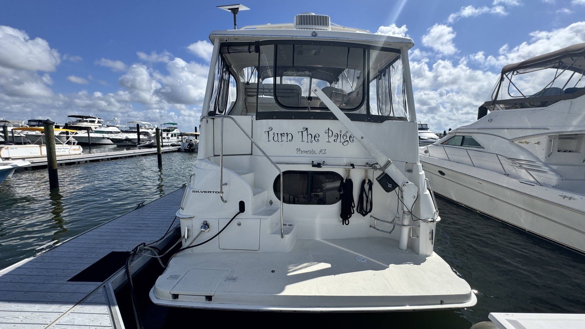 Turn the Paige 43ft Silverton Yacht For Sale