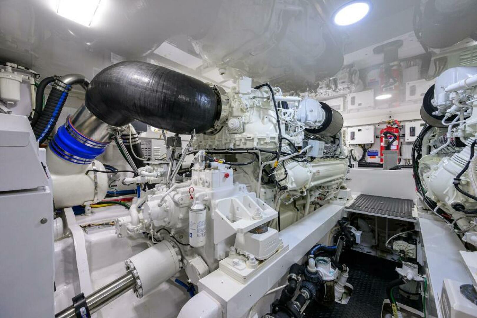 2023 Viking 64 Convertible - Engine Room