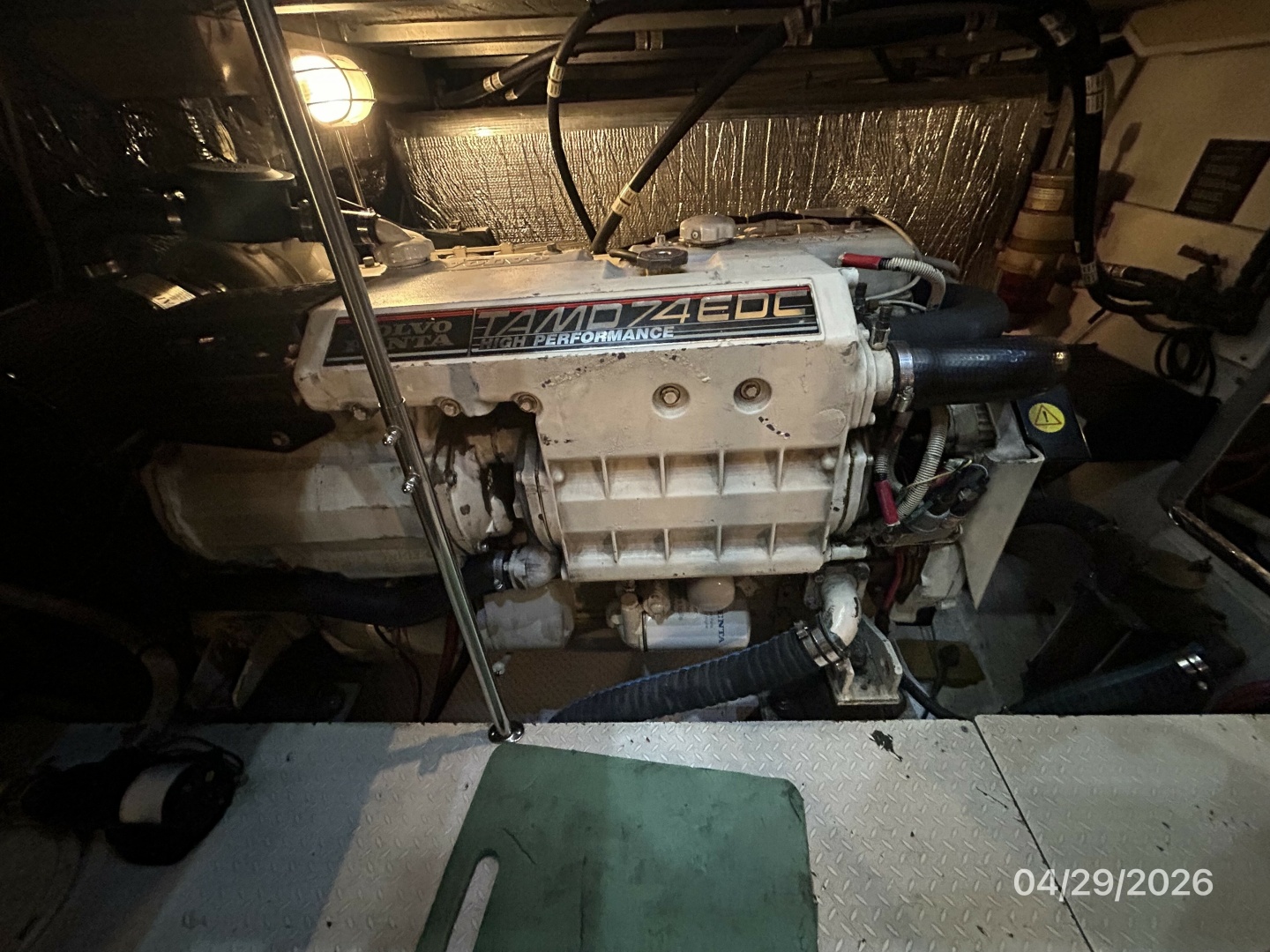 44' Cruisers port main engine