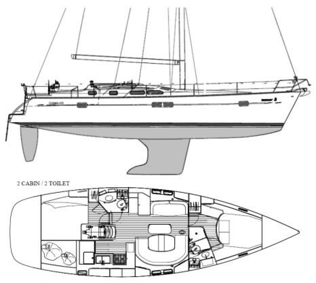 Carpe Ventum 42ft Beneteau Yacht For Sale