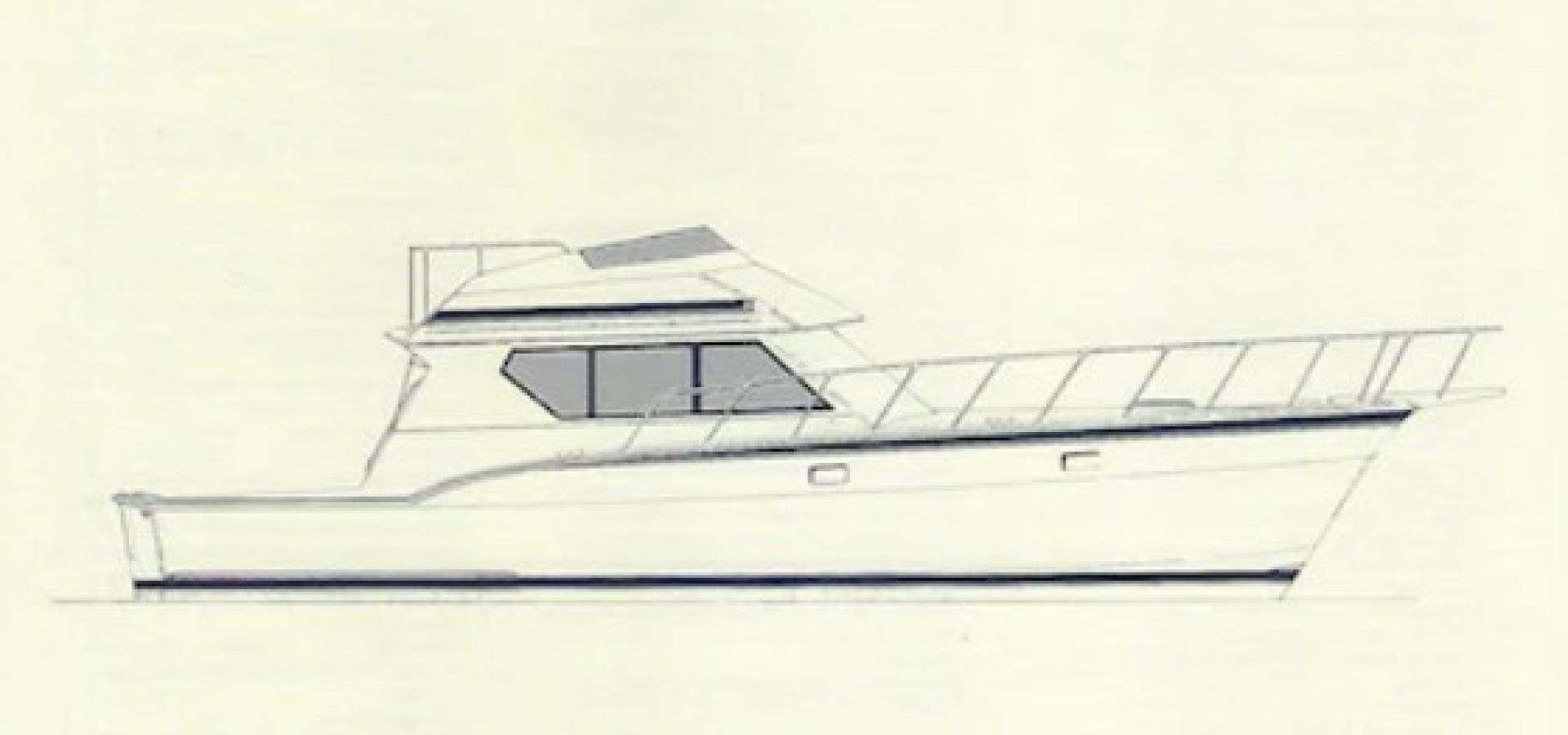 Megalodon 45ft Hatteras Yacht For Sale