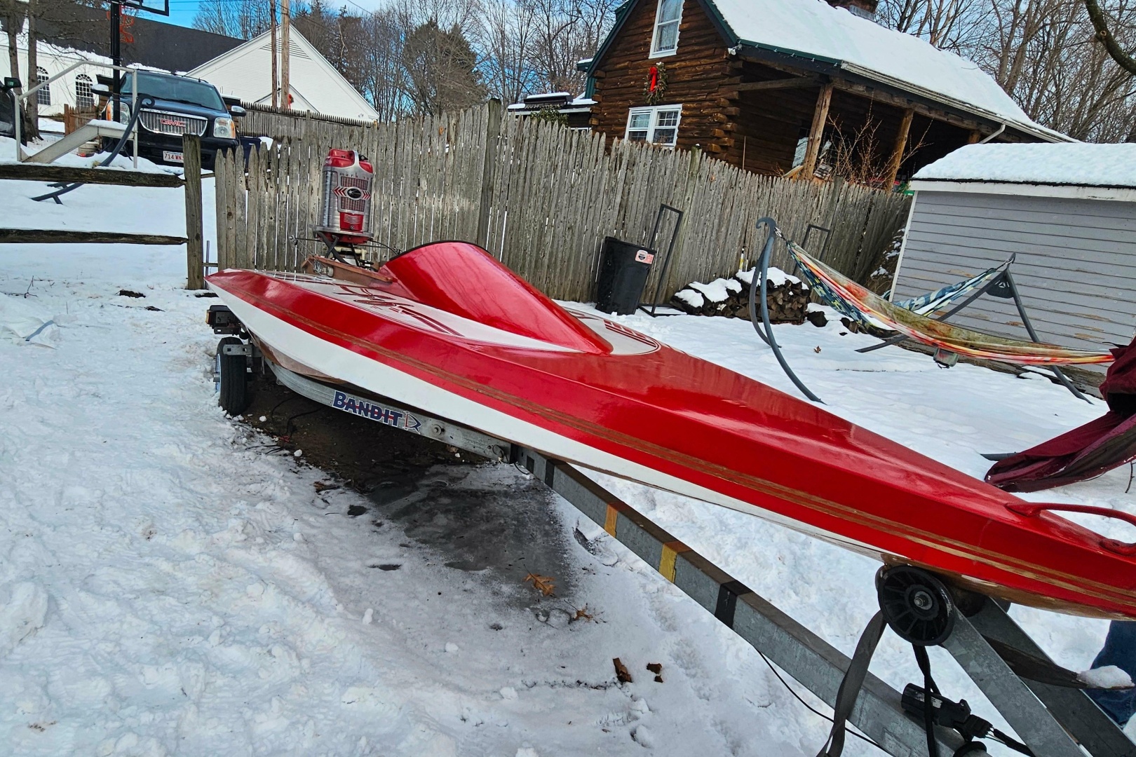 1987 Custom 13' De Silva F Class Akly Race Boat