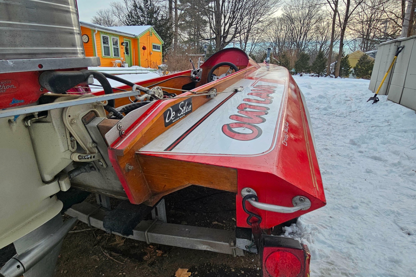 1987 Custom 13' De Silva F Class Akly Race Boat