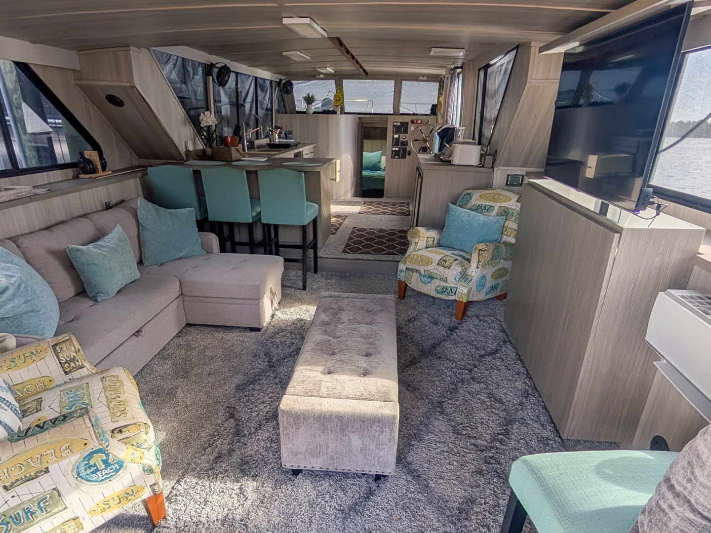 1987 Bluewater Yachts 51 Coastal Cruiser Cockpit