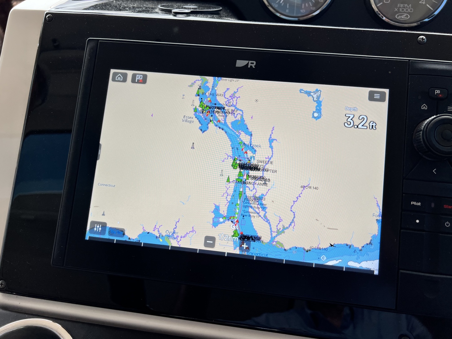 V Drives W Yacht Controller 51ft Sea Ray Yacht For Sale
