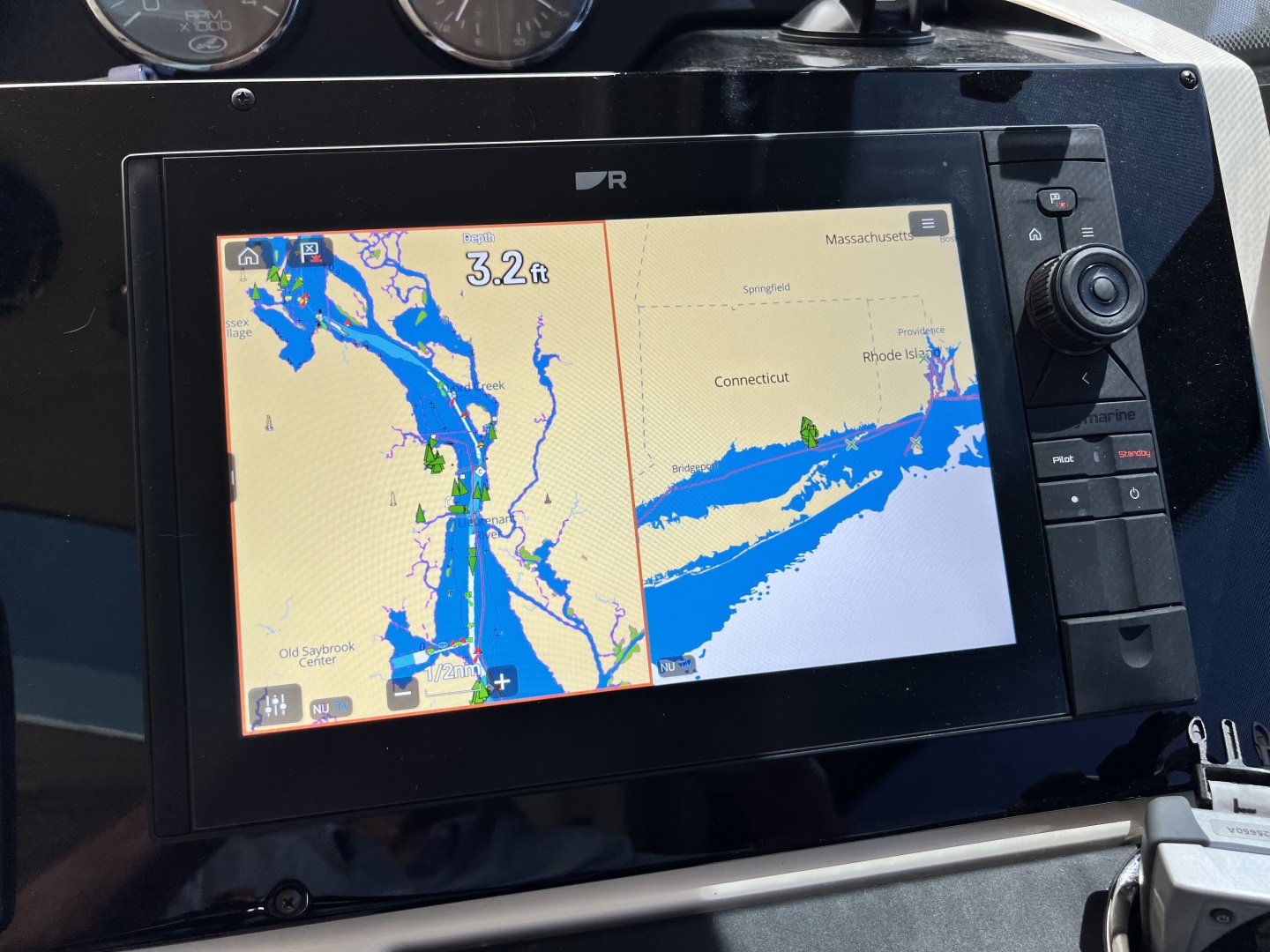V Drives W Yacht Controller 51ft Sea Ray Yacht For Sale