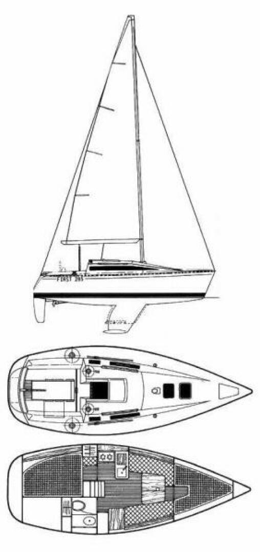 28ft Beneteau Yacht For Sale
