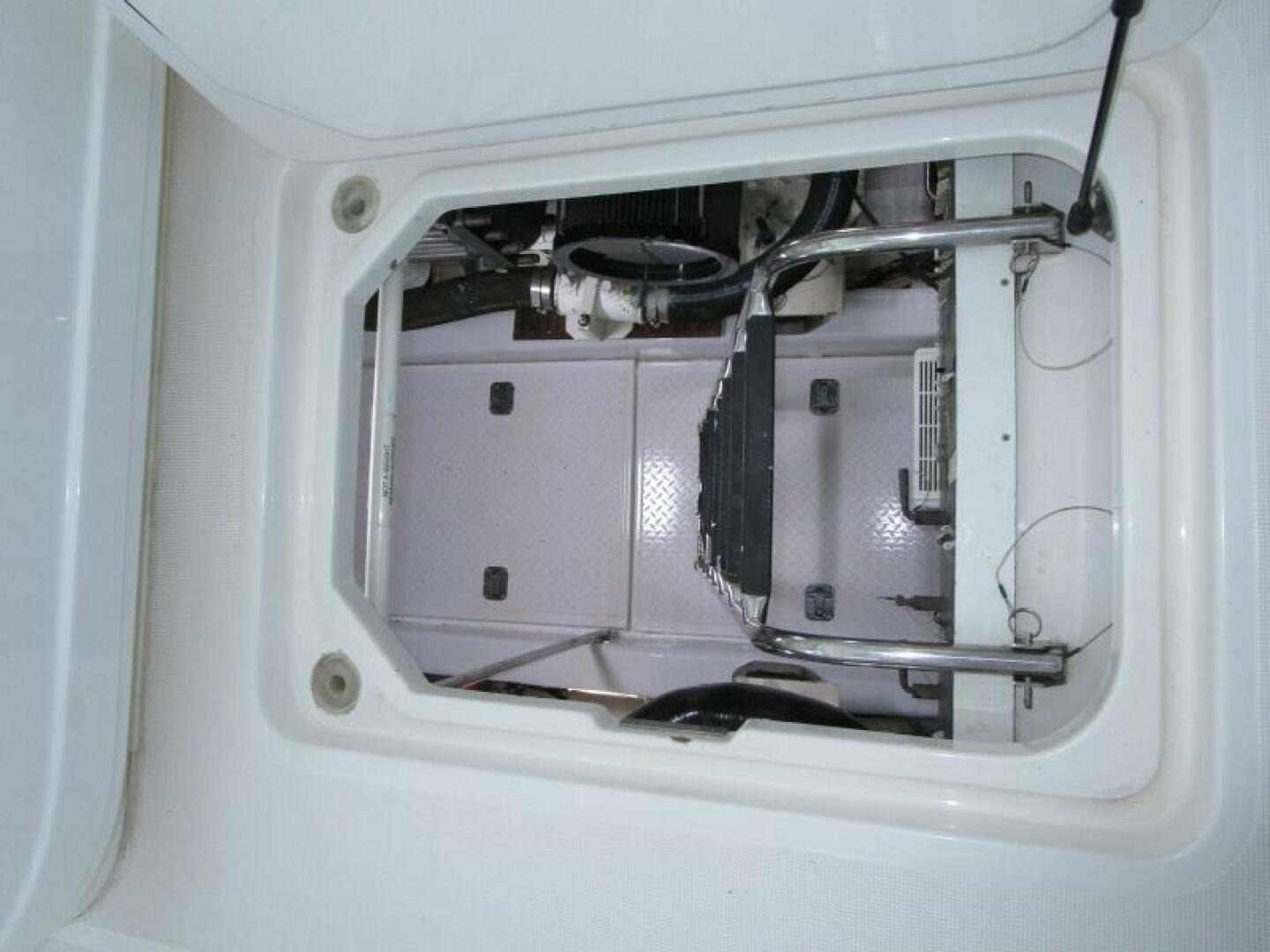 Helm Deck Engine Room Access