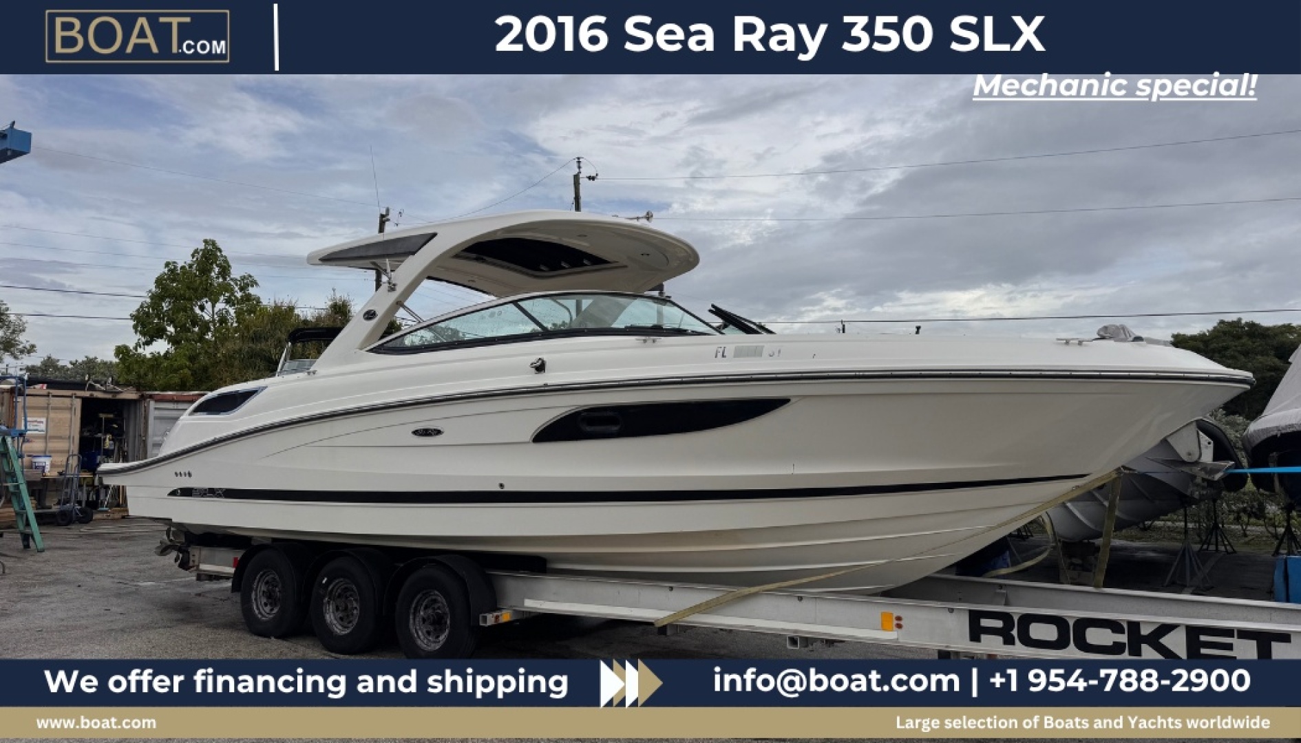 2016 Sea Ray 350 SLX