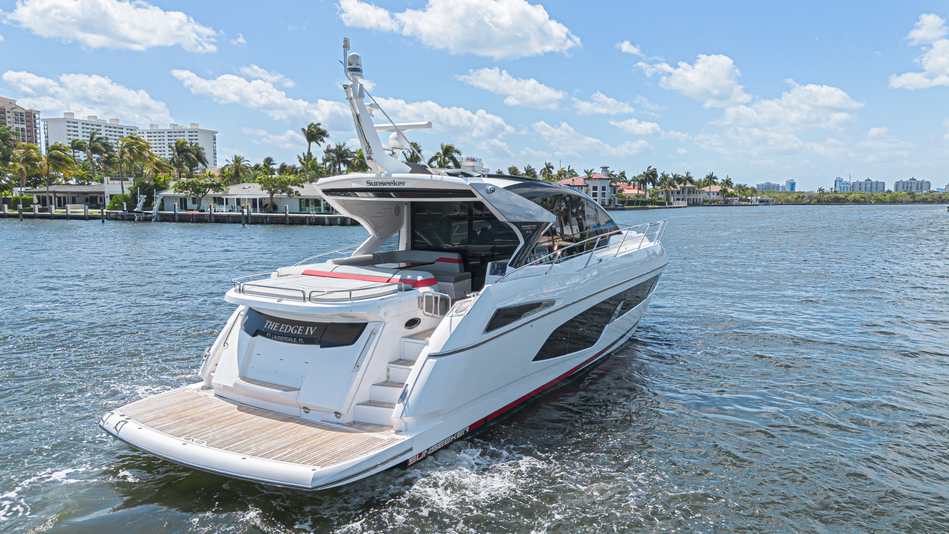 The Edge IV 60ft Sunseeker Yacht For Sale