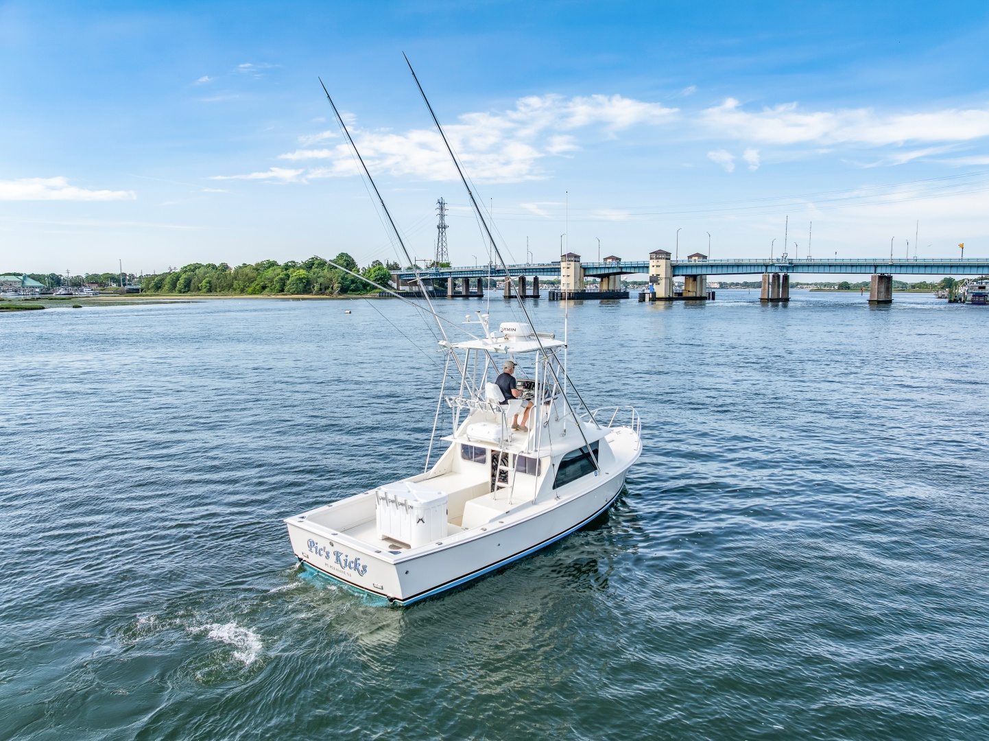 Pic s Kicks 31ft Bertram Yacht For Sale