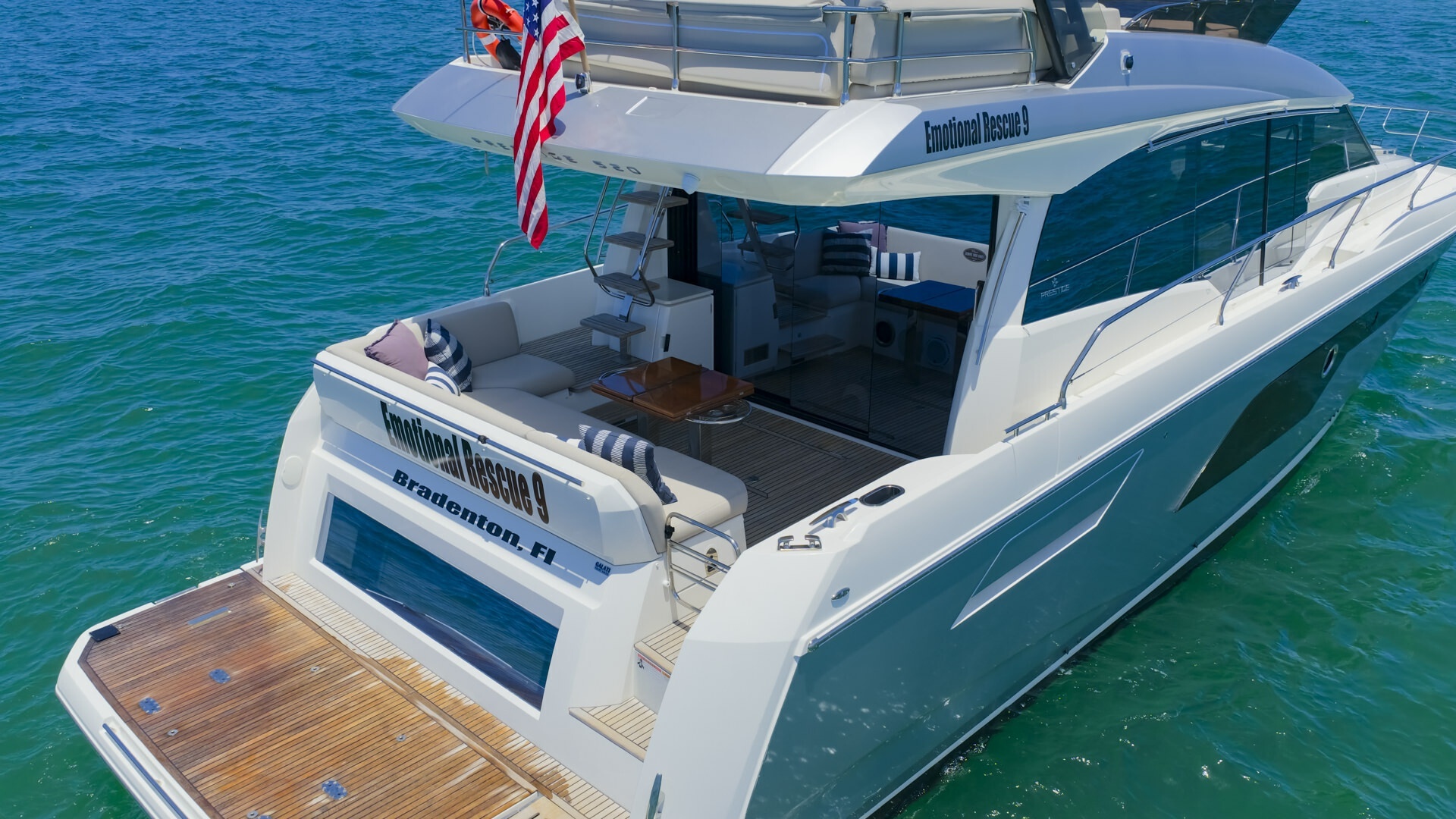 Emotional Rescue 9 53ft Prestige Yacht For Sale