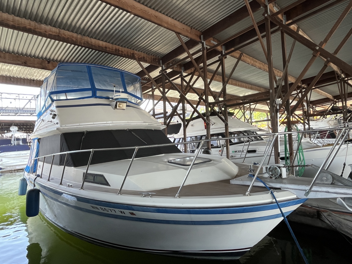 34ft Fiberform Yacht For Sale
