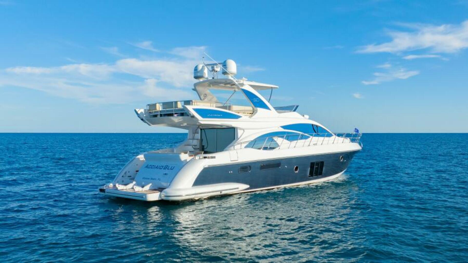 ACCIAIO BLU 60ft Azimut Yacht For Sale ACCIAIO BLU 60ft Azimut Yacht For Sale