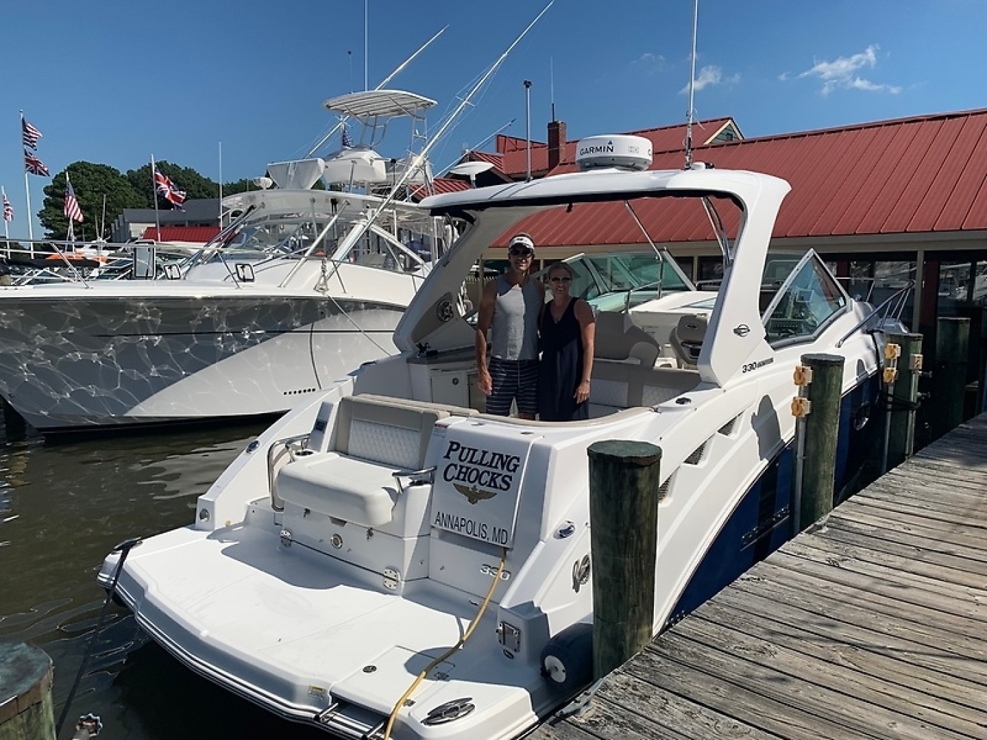 Pulling Chocks 33ft Chaparral Yacht For Sale
