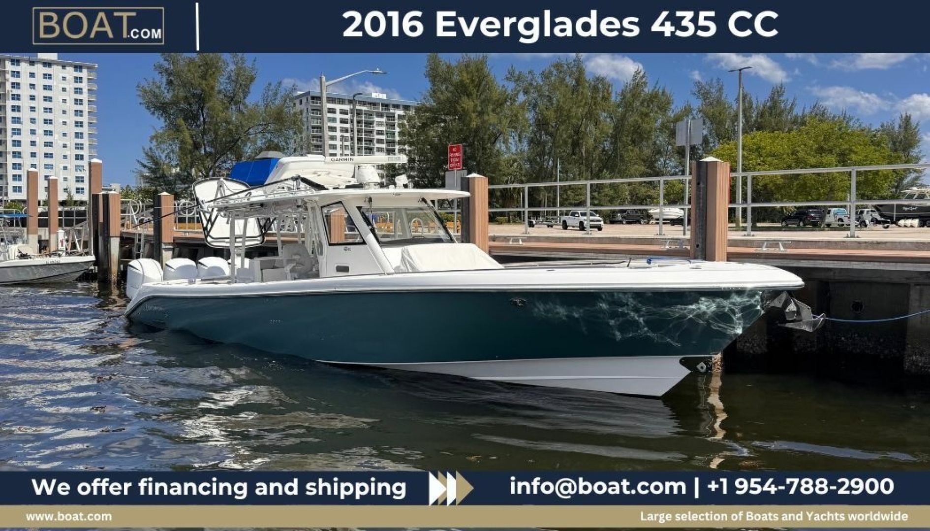 2016 Everglades 435 CC