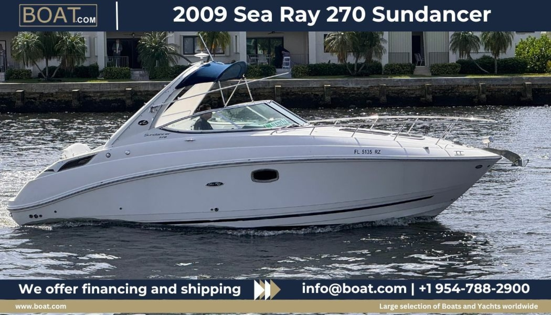 2009 Sea Ray 270 Sundancer