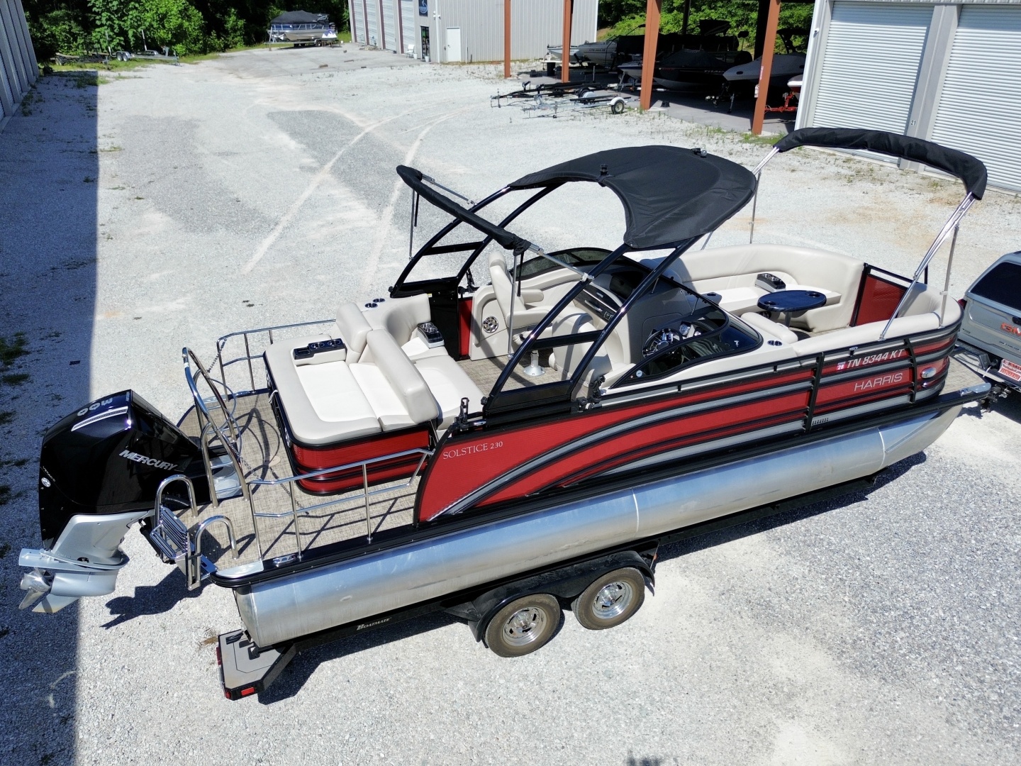2019 Harris Solstice DC 230 SLDH Tritoon