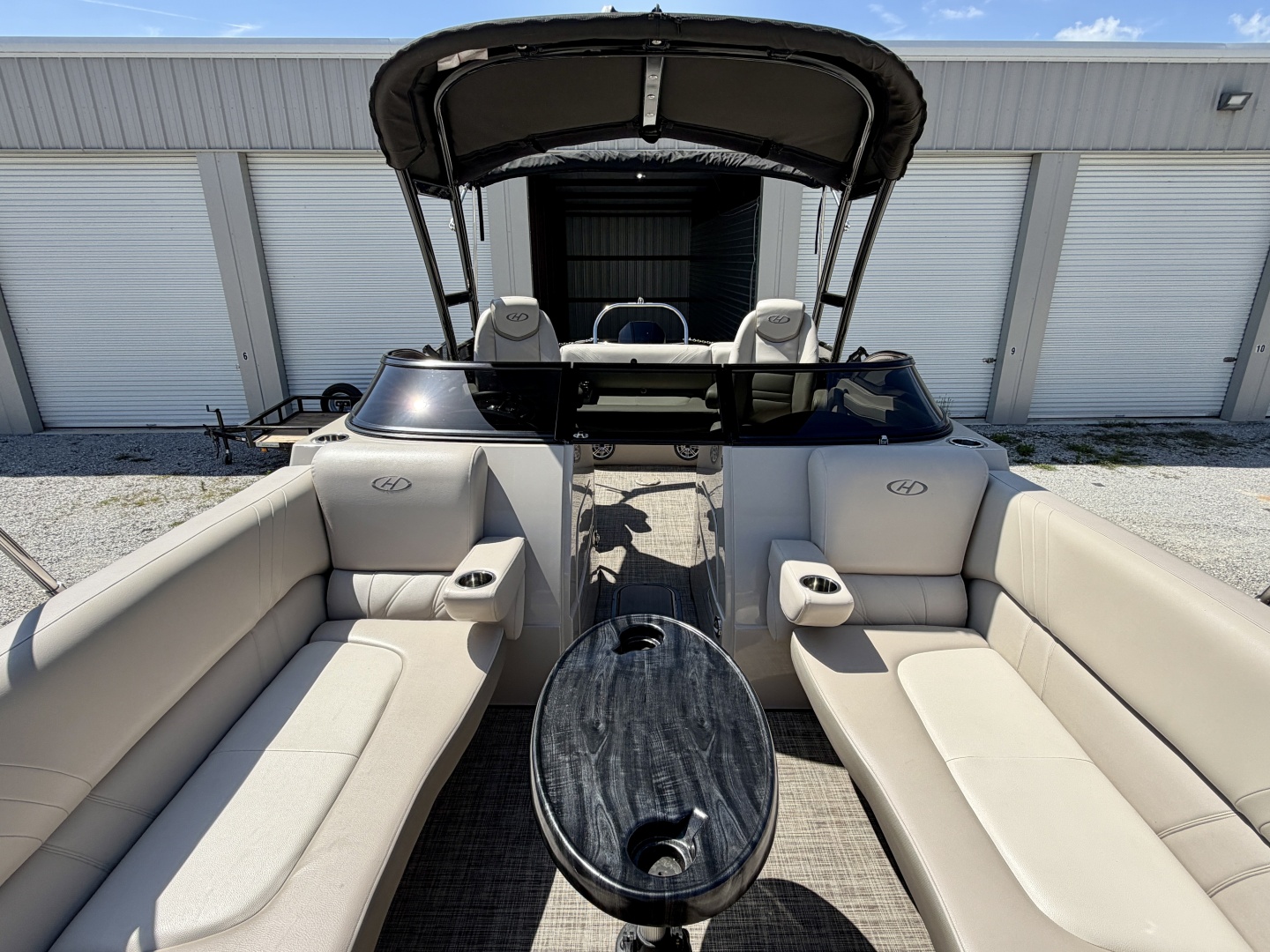 2019 Harris Solstice DC 230 SLDH Tritoon